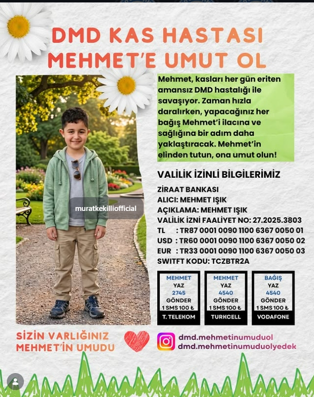 Mehmet Işık Resmi Kampanya Afişi